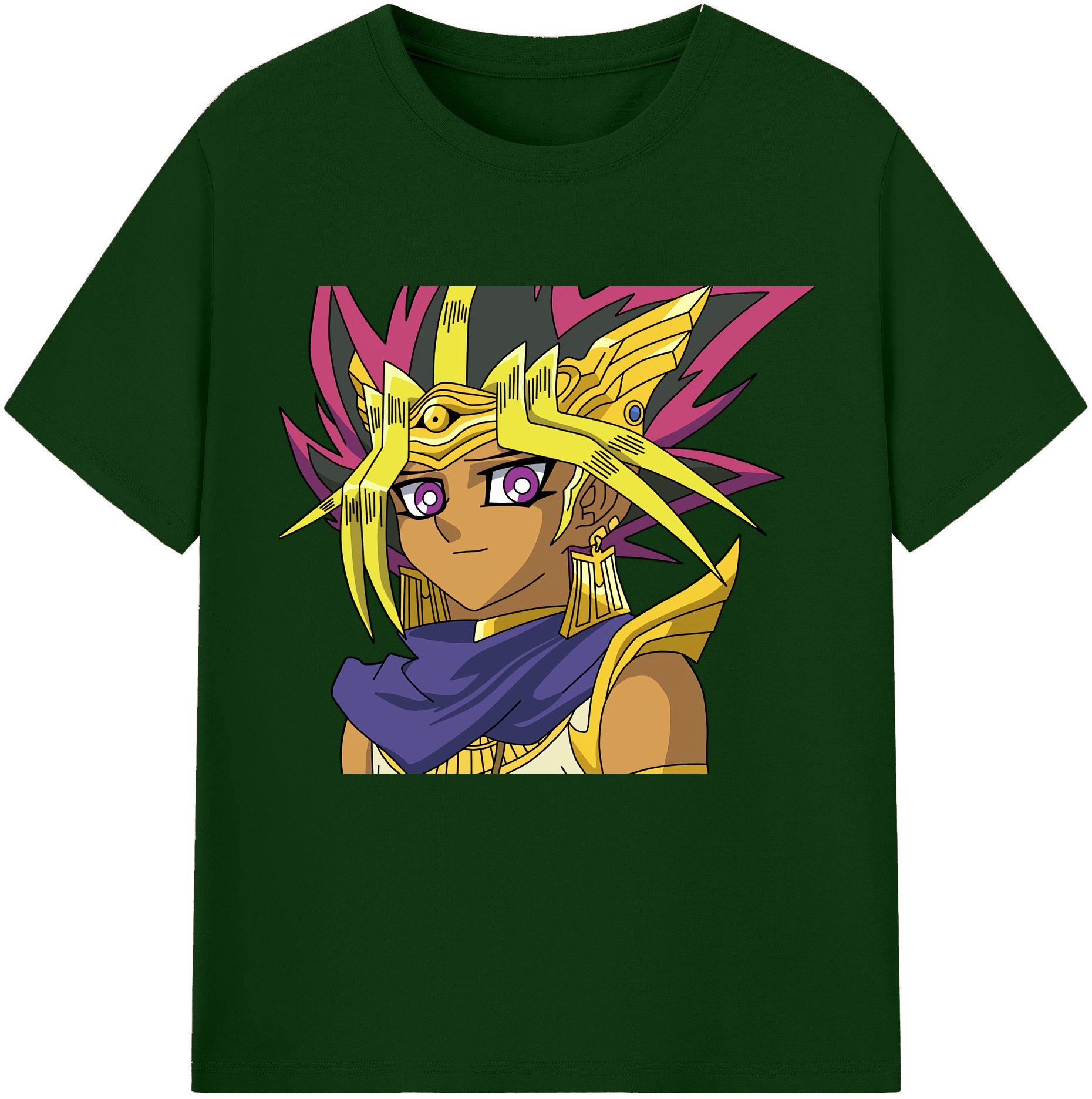 （画像用） 遊☆戯☆王 Yu-Gi-Oh! 綿100％半袖Tシャツ（フロントプリント）